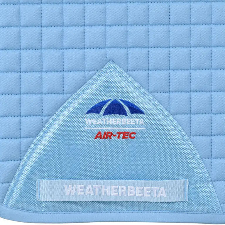 Weatherbeeta Prime Air-Tec Dressage Saddle Pad #colour_sky-blue