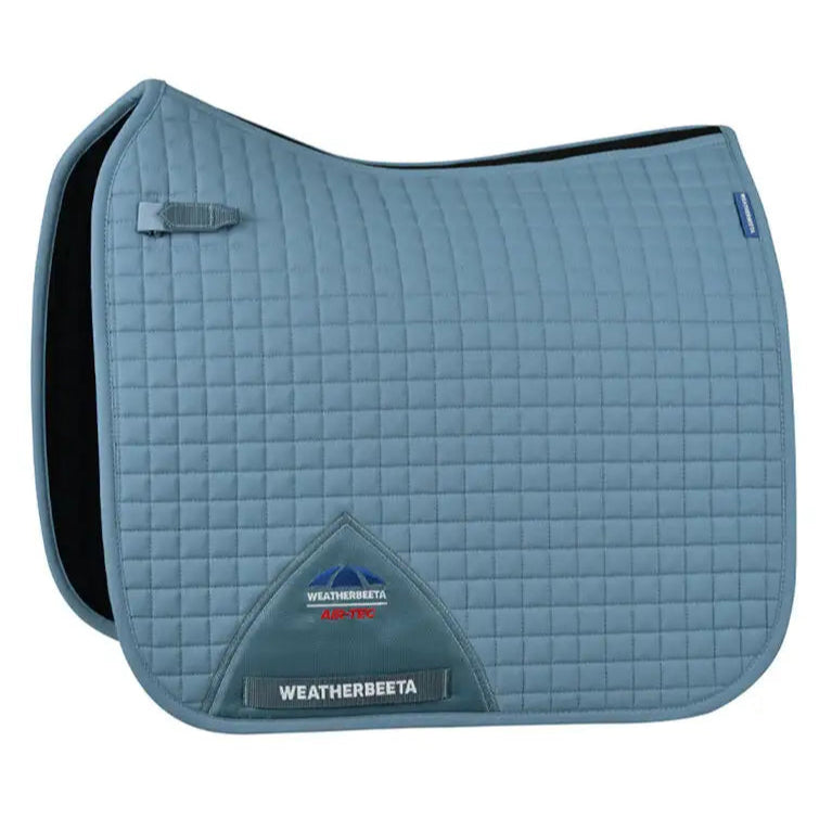 Weatherbeeta Prime Air-Tec Dressage Saddle Pad #colour_washed-denim