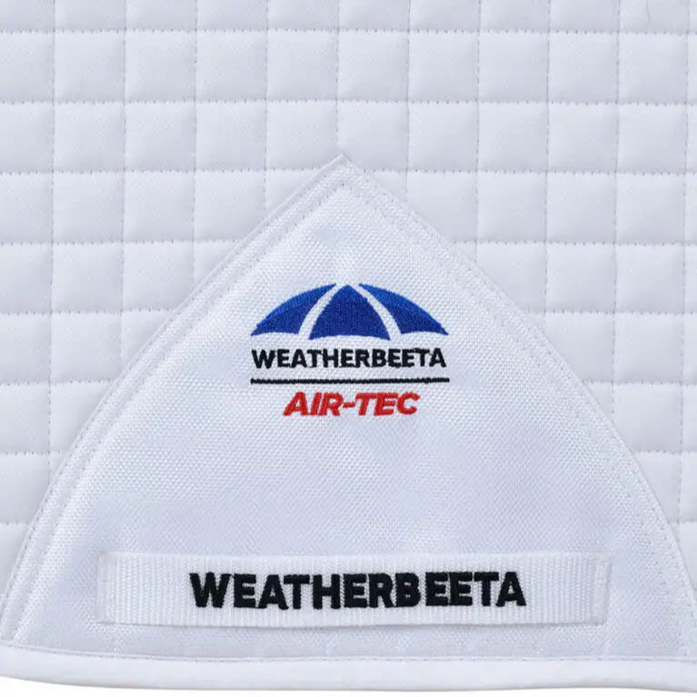 Weatherbeeta Prime Air-Tec Dressage Saddle Pad #colour_white