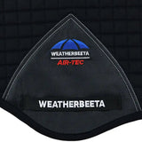 Weatherbeeta Prime Air-Tec Jump Shaped Saddle Pad #colour_black