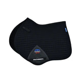 Weatherbeeta Prime Air-Tec Jump Shaped Saddle Pad #colour_black