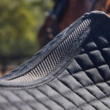 Weatherbeeta Prime Air-Tec Jump Shaped Saddle Pad #colour_black