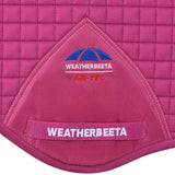 Weatherbeeta Prime Air-Tec Jump Shaped Saddle Pad #colour_bright-magenta