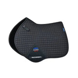 Weatherbeeta Prime Air-Tec Jump Shaped Saddle Pad #colour_charcoal