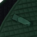 Weatherbeeta Prime Air-Tec Jump Shaped Saddle Pad #colour_forest-green