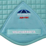 Weatherbeeta Prime Air-Tec Jump Shaped Saddle Pad #colour_light-aqua