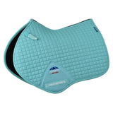 Weatherbeeta Prime Air-Tec Jump Shaped Saddle Pad #colour_light-aqua