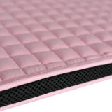 Weatherbeeta Prime Air-Tec Jump Shaped Saddle Pad #colour_light-pink