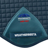 Weatherbeeta Prime Air-Tec Jump Shaped Saddle Pad #colour_midnight-teal