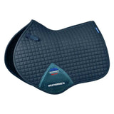Weatherbeeta Prime Air-Tec Jump Shaped Saddle Pad #colour_midnight-teal