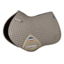 Weatherbeeta Prime Air-Tec Jump Shaped Saddle Pad #colour_natural-clay