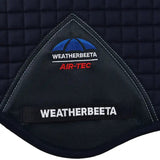 Weatherbeeta Prime Air-Tec Jump Shaped Saddle Pad #colour_navy