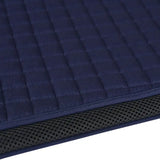 Weatherbeeta Prime Air-Tec Jump Shaped Saddle Pad #colour_navy