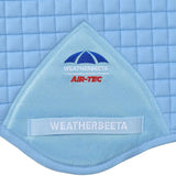 Weatherbeeta Prime Air-Tec Jump Shaped Saddle Pad #colour_sky-blue