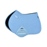 Weatherbeeta Prime Air-Tec Jump Shaped Saddle Pad #colour_sky-blue