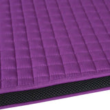 Weatherbeeta Prime Air-Tec Jump Shaped Saddle Pad #colour_violet