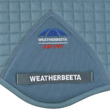 Weatherbeeta Prime Air-Tec Jump Shaped Saddle Pad #colour_washed-denim