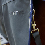 Weatherbeeta Comfitec Ultra 100G Detach-A-Neck Turnout #colour_charcoal