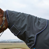 Weatherbeeta Comfitec Ultra 100G Detach-A-Neck Turnout #colour_charcoal