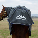 Weatherbeeta Comfitec Ultra 100G Detach-A-Neck Turnout #colour_charcoal