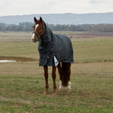 Weatherbeeta Comfitec Ultra 100G Detach-A-Neck Turnout #colour_charcoal