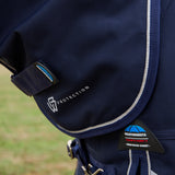 Weatherbeeta Comfitec Ultra 100G Detach-A-Neck Turnout #colour_navy