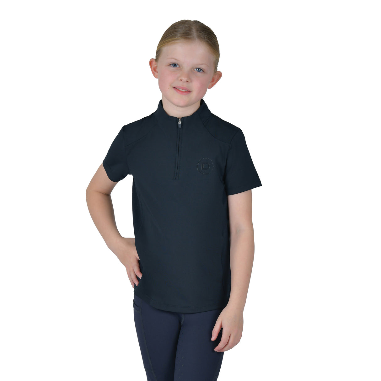 Dublin Children's 1/4 Zip Short Sleeve Top