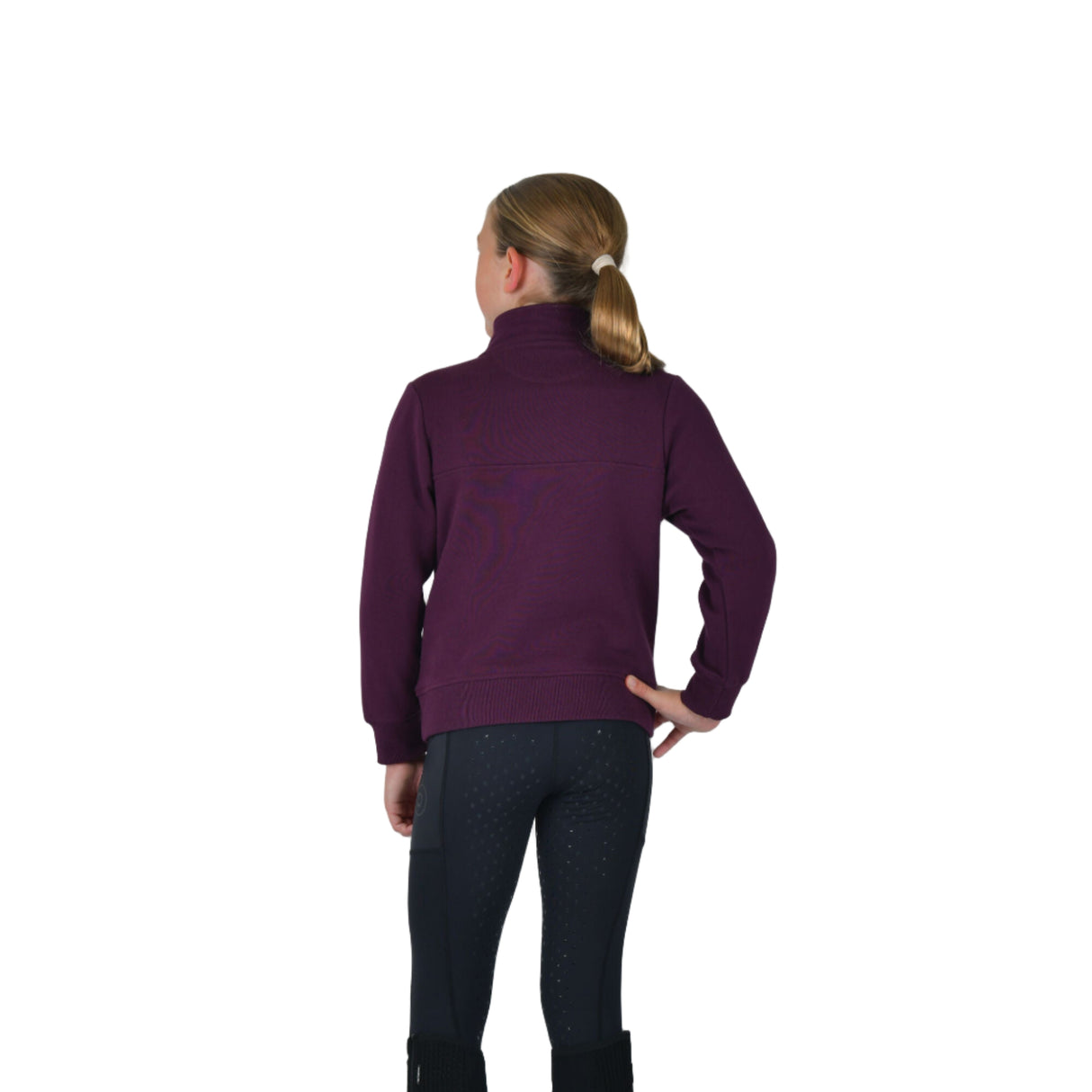 Dublin Children's 1/4 Zip Fleece Pullover #colour_purple-violet
