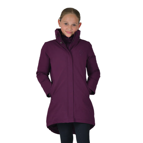 Dublin Children's Everyday Waterproof Jacket #colour_purple-violet