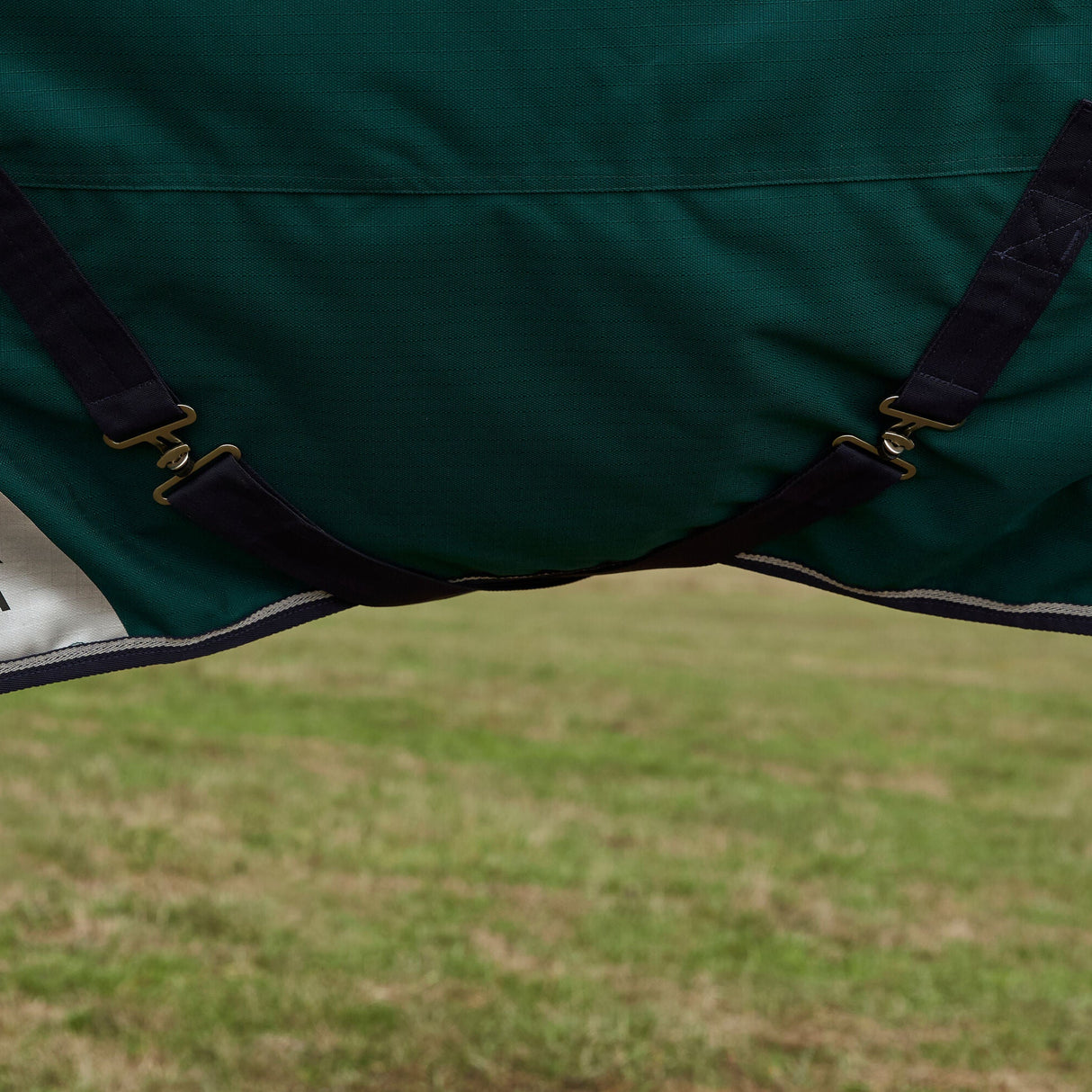 Weatherbeeta Comfitec Plus Dynamic 220G Detach-A-Neck Turnout #colour_forest-green-navy