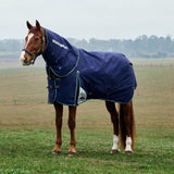 Weatherbeeta Comfitec Plus Dynamic 220G Detach-A-Neck Turnout #colour_navy-forest-green