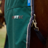 Weatherbeeta Comfitec Plus Dynamic 100G Detach-A-Neck Turnout #colour_forest-green-navy