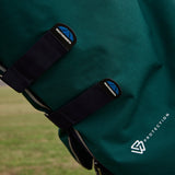 Weatherbeeta Comfitec Plus Dynamic 0G Detach-A-Neck Turnout #colour_forest-green-navy