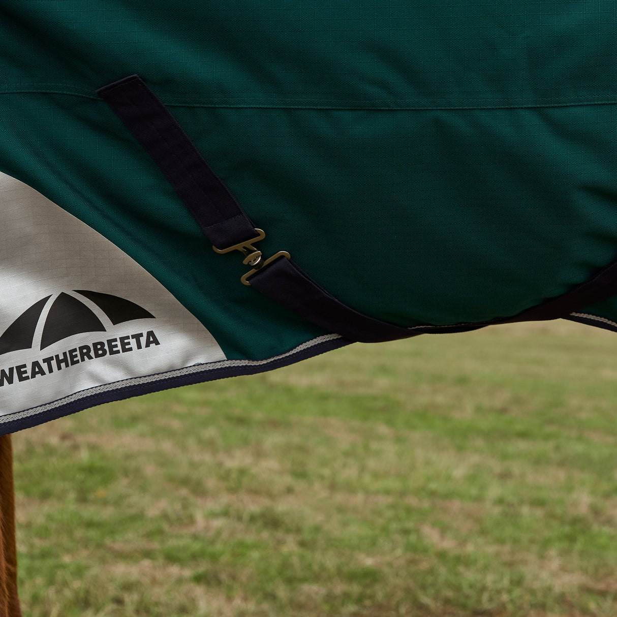 Weatherbeeta Comfitec Plus Dynamic 0G Detach-A-Neck Turnout #colour_forest-green-navy