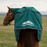 Weatherbeeta Comfitec Plus Dynamic 0G Detach-A-Neck Turnout #colour_forest-green-navy