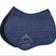 Weatherbeeta Suede Elite Air-Tec Jump Shaped Saddle Pad #colour_navy