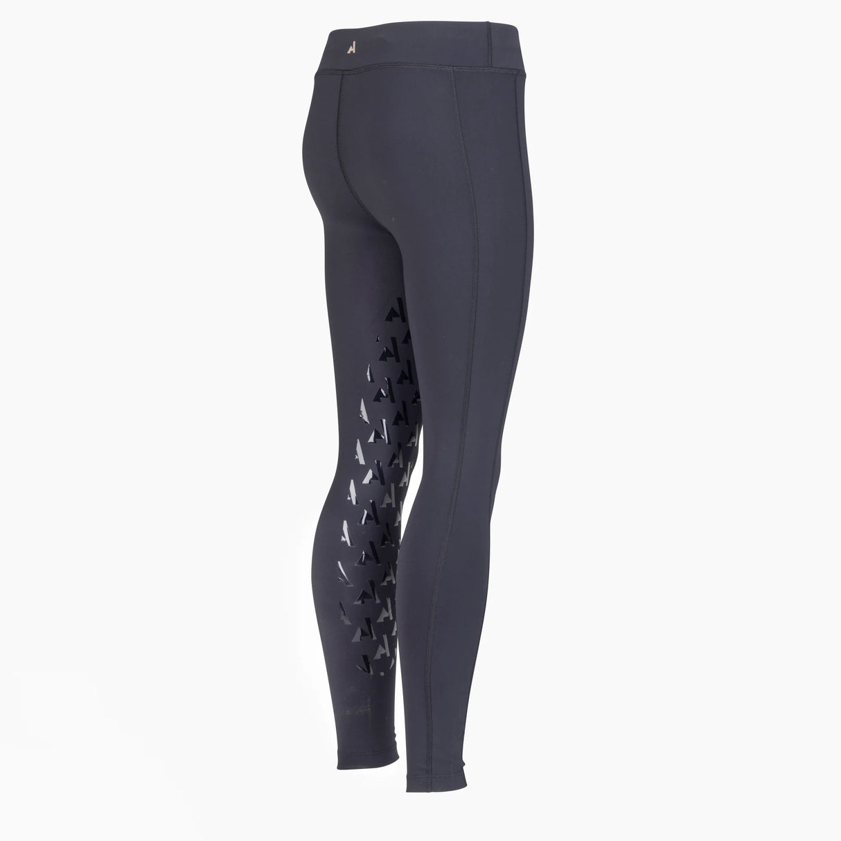 Shires Aubrion Young Rider React Winter Non-Stop Riding Tights #colour_shadow