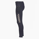 Shires Aubrion Young Rider React Winter Non-Stop Riding Tights #colour_shadow