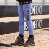 Shires Aubrion Young Rider React Winter Non-Stop Riding Tights #colour_sky