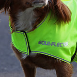 Shires EQUI-FLECTOR® Mesh Dog Coat #colour_yellow