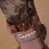 Shires ARMA Air Motion Supafleece Brushing Boots #colour_brown