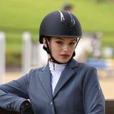 Shires Karben Sonic ID Riding Hat #colour_black
