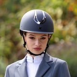 Shires Karben Sonic ID Riding Hat #colour_blue