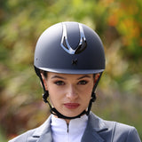 Shires Karben Sonic ID Riding Hat #colour_blue