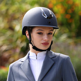 Shires Karben Sonic ID Riding Hat #colour_blue