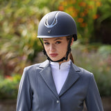 Shires Karben Sonic ID Riding Hat #colour_blue