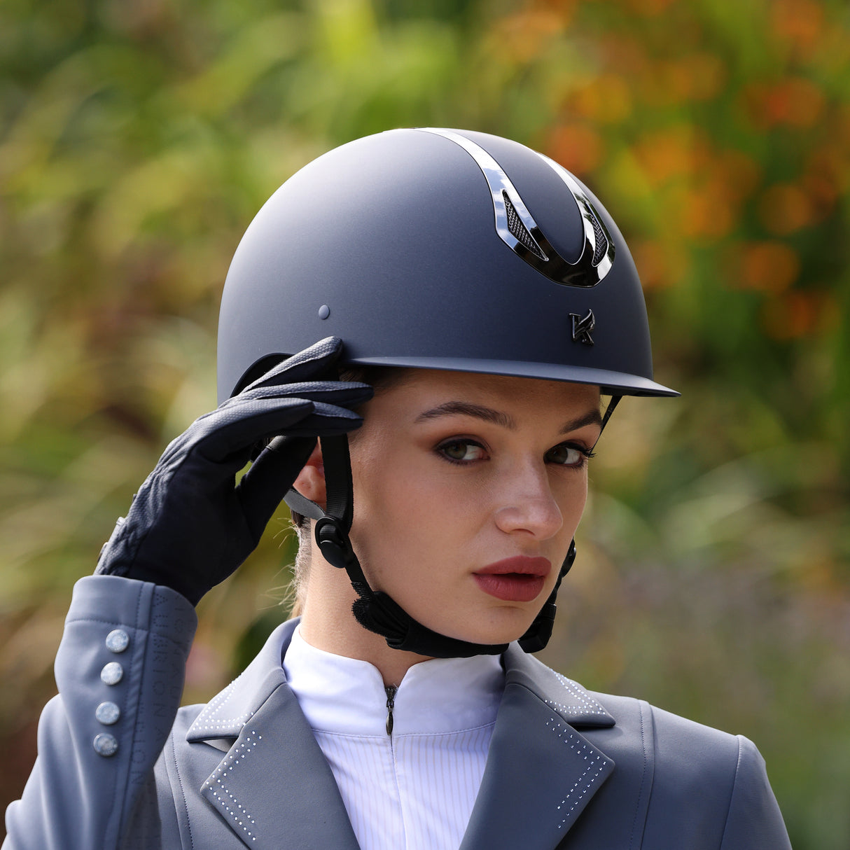 Shires Karben Sonic ID Riding Hat #colour_blue