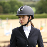 Shires Karben Sonic GXY Riding Hat #colour_black