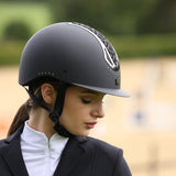 Shires Karben Sonic GXY Riding Hat #colour_black