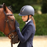 Shires Karben Sonic GXY Riding Hat #colour_blue